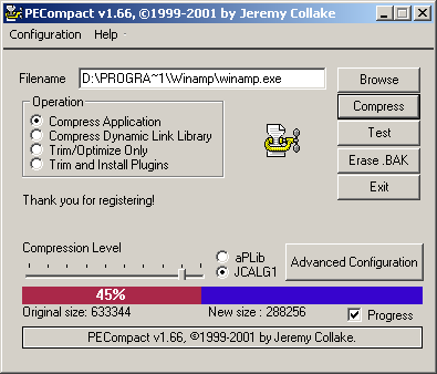 PE Compact Screenshot